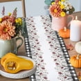 thumbnail image 4 of Fall Wildflower Table Runner, Autumn Thanksgiving Kitchen Dining Table Decoration for Home Party Decor 13x120 Inches, 4 of 9