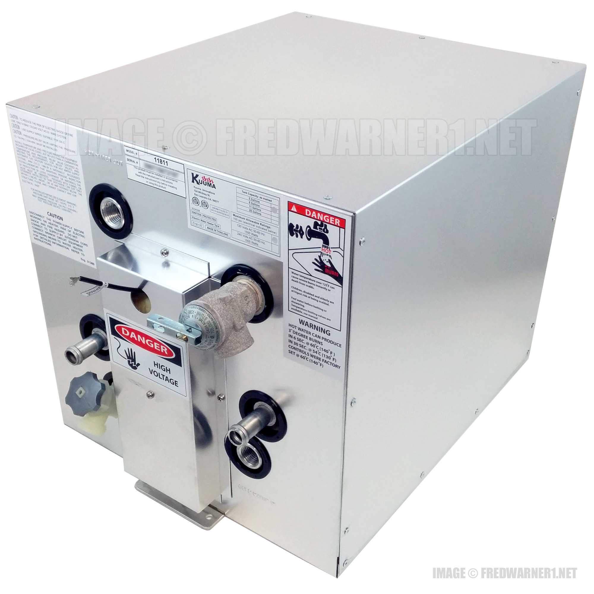 Kuuma Water Heater, 6 Gal, 20 L x 13.6 W x 13.6 H 11811 | Walmart Canada