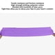 thumbnail image 4 of Cinta elástica antideslizante de color púrpura, banda para glúteos para entrenamiento, bandas de resistencia de látex antideslizantes, banda de ejercicio para cadera y muslo para sentadillas, yoga y f, 4 of 6