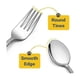 thumbnail image 3 of 30 Pieces Kids Silverware Set Stainless Steel Toddler Utensils Flatware Set Toddler Silverware Spoo, 3 of 5