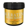 thumbnail image 1 of Mascarilla capilar de queratina de 100 g que revitaliza tu cabello seco y dañado con hidratación, control del frizz y suavidad., 1 of 4