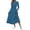 Blue, variant on Sweater Dresses For Women Knitted Elegant Long Sleeve Dress Women Autumn Winter Vintage Dresses Fashion Solid Vestidos Casual Street Y2K