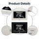thumbnail image 4 of Digital Dementia Clock Calendar Clock Day Date Clock Large Display Large Clear Unabbreviated Time And Date, 4 of 5