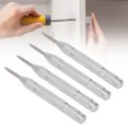 thumbnail image 4 of Center Punch Tool, Wide Application High Speed Steel Automatic Centre Punches  For Positioning Silver, 4 of 8