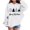 White4, variant on biudgviw Hoodies for Boys Girls Christmas Print Long Sleeve Tops Oversized Casual Hooded Toddler Sweatshirt Fall Winter Outfits