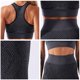 thumbnail image 3 of Traje de yoga para mujer Patrón de serpiente Secado rápido Cintura alta sin costuras, 3 of 8