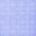 thumbnail image 1 of Ahgly Company Indoor Square Abstract Blue Modern Area Rugs, 7' Square, 1 of 4