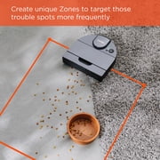 روبوت ذكي مفتوح الصندوق Neato D10 مزود بشبكة Wi-Fi متصلة بنظام ملاحة LIDAR باللون الفضي