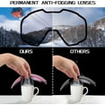 thumbnail image 5 of FEISEDY Ski Goggles, OTG Snow Sport Goggles for Adult Youth, Anti-Fog UV400 Protection Bendable Dual-Lenses B2961, 5 of 15