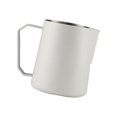 thumbnail image 4 of Jarra de leche para cafetera, jarra de , jarra de café, jarra de Metal para espumar leche, jarra de leche de acero inoxidable para espresso, Blanco Soledad Jarra para espumar leche, 4 of 10