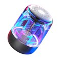thumbnail image 2 of Tholdsy Altavoz inalámbrico de reloj C7 con altavoz de superventas de luces LED de colores Cables de audio/vídeo negro, 2 of 6