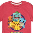 thumbnail image 3 of Pokémon - Starter Pokémon - Youth Short Sleeve Graphic T-Shirt, 3 of 5