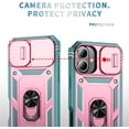 thumbnail image 5 of MYKOMI Military Case for iPhone 17, Metal Kickstand & Slide Camera Cover, Multi-Layer Heavy Duty Full Body Shockproof Protection Hard Shell for iPhone17, 5 of 9