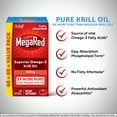 thumbnail image 6 of MegaRed Superior Krill Oil 350mg Omega-3 For Heart Health Omega 3, 120 Softgels, 6 of 9