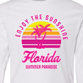 thumbnail image 4 of Inktastic Enjoy The Sunshine Florida Summer Paradise Long Sleeve Youth T-Shirt, 4 of 5