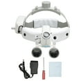 thumbnail image 2 of Bright LED Light, Clear Image, Adjustable Angle 3.5X  Head Magnifier with Comfortable Foam Support Headband, Rechargeable Battery, 2 of 7