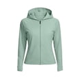 thumbnail image 3 of StSilkitty Sun Protection Hoodie Athletic Jackets for Womens Solid Color Full Zip Long Sleeve Hoodies Pullover Tops, 3 of 8