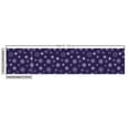 thumbnail image 3 of Ambesonne Snowflake Fabric by the Yard Upholstery, Purple Monochrome Motifs, 3 Yards, Indigo and Pastel Purple, 3 of 5