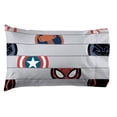thumbnail image 2 of Juego de sábanas Jay Franco Avengers Marvel Emblems, tamaño completo, 2 of 7