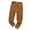 Coffee, variant on Girls Summer Full Length Pants Solid Color Loose Kids