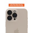 thumbnail image 3 of onn. Camera Glass Protector for iPhone 16 Pro / iPhone 16 Pro Max, 3 of 7