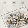 thumbnail image 6 of Elephant Stock Soft Peach Blossom Wall Art - Horizontal Multi Panel Canvas - Living Room Wall Decor - Floral And Botanical Multi Panel - Beige And White Decor By Patricia Pinto - 65" x 42", 6 of 8