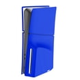 thumbnail image 2 of Cubierta Piel Silicona Cubierta Placa Frontal A Prueba Polvo para PS5 Slim Disc Edition (azul), 2 of 9