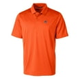 thumbnail image 2 of Men's Cutter & Buck Orange Auburn Tigers Prospect Eco Textured Stretch Recycled Polo, 2 of 3