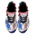 thumbnail image 2 of Dachshund American flag Decorative With Dog Shoes Sneakers Black Size 9, 2 of 7