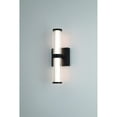 thumbnail image 2 of 47123-021 Eurofase Lighting Fayton - 14W 1 LED Wall Sconce-14 Inches Tall and 4 Inches Wide-Black Finish, 2 of 3