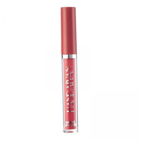 DOLITY 2xMatte Nude Liquid Lipstick Waterproof Makeup Cosmetics 02 2 Pcs