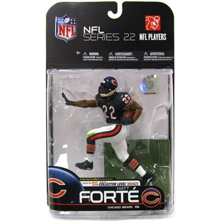 Mcfarlane Nfl Sports Picks Series 22 Matt Forte Action Figure Blue Jersey