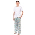 thumbnail image 3 of Care Bears Men's Retro 80's AOP Clouds Character Drawstring Elastic Waistband Side Pockets Lounge Sleep Pajama Pants, 3 of 7