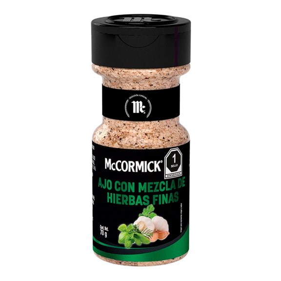 Ajo McCormick con mezcla de hierbas finas 70 g