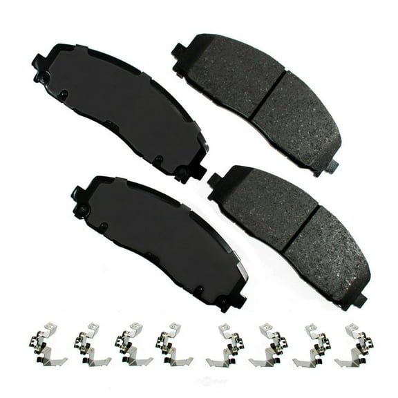 Disc Brake Pad Set Fits select: 2018-2019,2021 JEEP WRANGLER UNLIMITED
