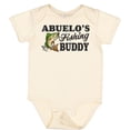 thumbnail image 3 of Inktastic Abuelo's Fishing Buddy Boys Baby Bodysuit, 3 of 5
