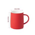 thumbnail image 2 of Solid Color Coffee Mug Set of 1 , Basic Coffee Mug In Two Colors With A Capacity of 9.64 oz for Home and Office Use, 2 of 5