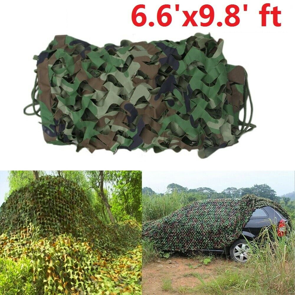 2x3 Meter Woodland Camouflage Camo Army Hide Netting Military Hunting CS  o 