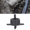 thumbnail image 4 of 100PCS Drip Emitter, Uniform Flowing Irrigation Drip Emitter, Pressure Compensation Watering Dripper Emitter for Sloping or Hilly Areas (4L Black), 4 of 9