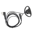 thumbnail image 2 of Talkie Earpiece, 2 Way  Headset Black  for   for -talkies, 2 of 8