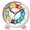 Pink, variant on Analog Alarm Clock for Kids: Telling Time Teaching Clock for Kids, Learning Clock with Colorful Dial, Clock to Teach Kids How to Tell Time, Battery Operated Kids Alarm Clock with Back-Light (Pink)