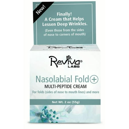 - Reviva Labs Nasolabial Fold Multi-Peptide Cream, 2 Oz