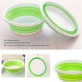thumbnail image 2 of Collapsible Wash Basin Round Wash Basin Collapsible Silic Washing Basket For Outdoor Cam (), 2 of 5