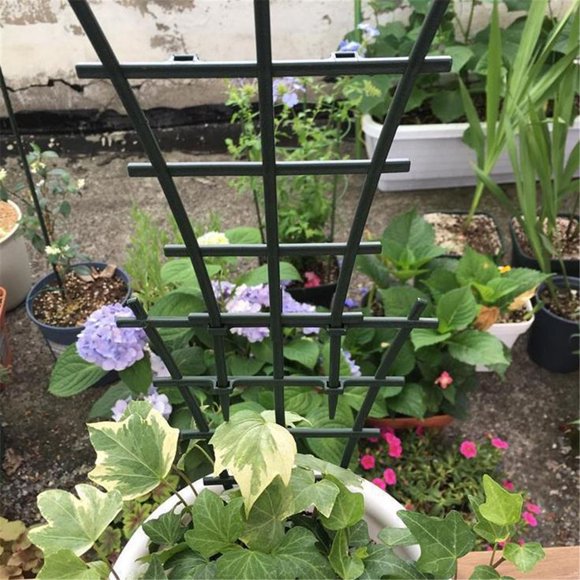 Plant Stands for Multiple Plants DIY Plastic Agriculture Rack Climbing Flower Fixed,Stackable Support for Tomato Cucumber Growth Rattan Plant Stand