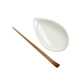 thumbnail image 4 of DOLITY Ceramic Teaspoons Tea Art Tea Sets Kung Fu Tea Set Portable Tea Spoon Tea Shovel A, 4 of 9
