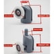 thumbnail image 2 of Inteprter Ruedas para puerta de ducha, gabinete de sala de estar, polea, balcón, baño, puertas de vidrio, rueda, rodillo, accesorios para muebles Accesorios de baño Superior Inferior 25mm Inteprter HA084068-02, 2 of 6
