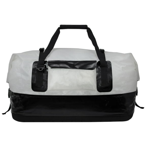 Extreme Max 3006.7351 Dry Tech Roll-Top Duffel Bag - 110 Liter, Clear