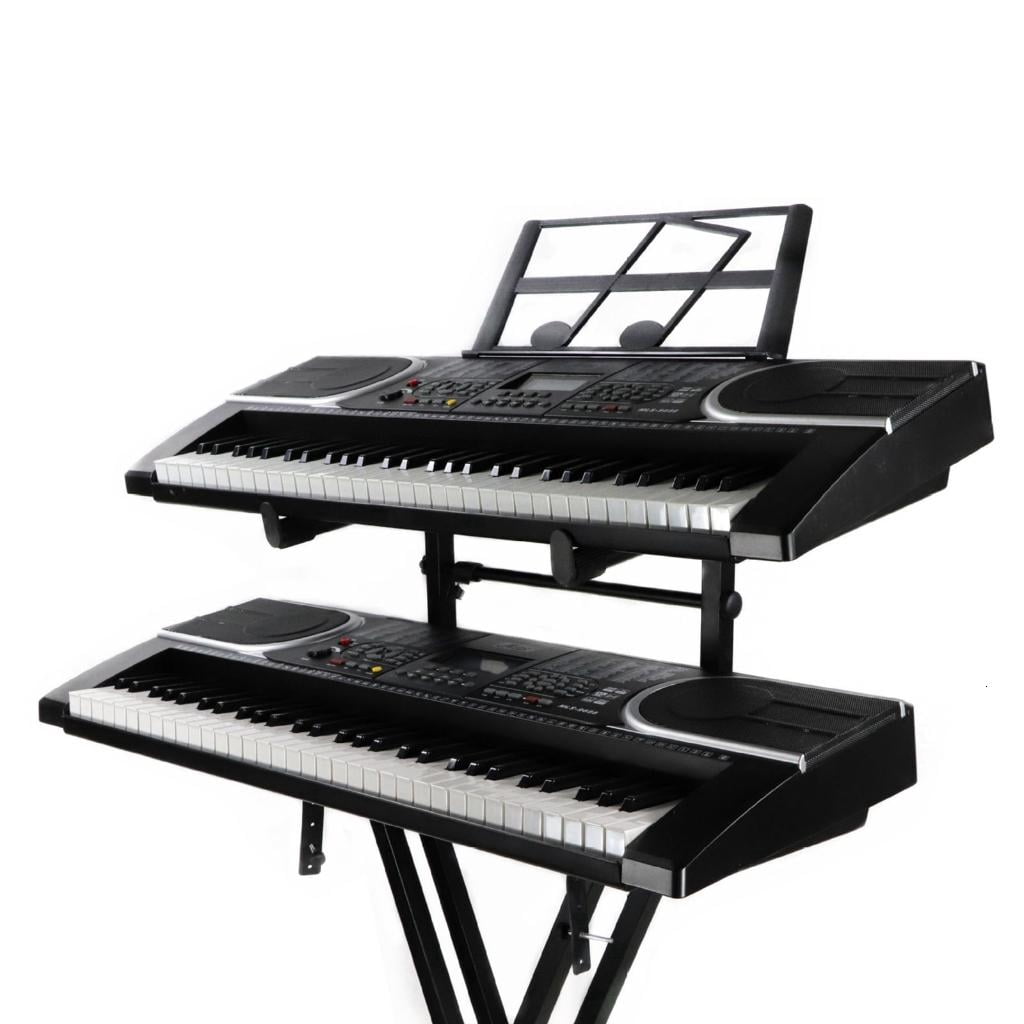 CEORPER Electric Piano Rack Musical Keyboard Extension Stand Detachable Piano Stand
