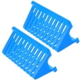 thumbnail image 4 of KAKOWELY laboratory slide holder 2pcs Laboratory Microscope Slides Drying Rack Plastic Holder For Microscope Slides Worktop Microscope Slides Racktriangle Shape Glass Slide Drying Holder, 4 of 5