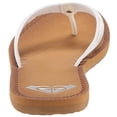 thumbnail image 2 of Roxy Women's Riviera Flip Flop, White, 9 M US, 2 of 8
